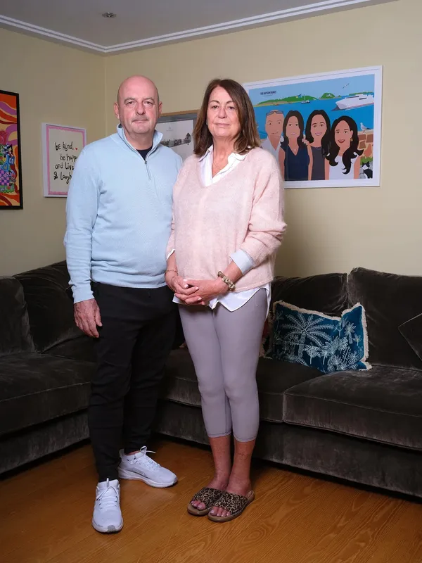 Steve and Carol Haysom, whose daughter was a hospice patient