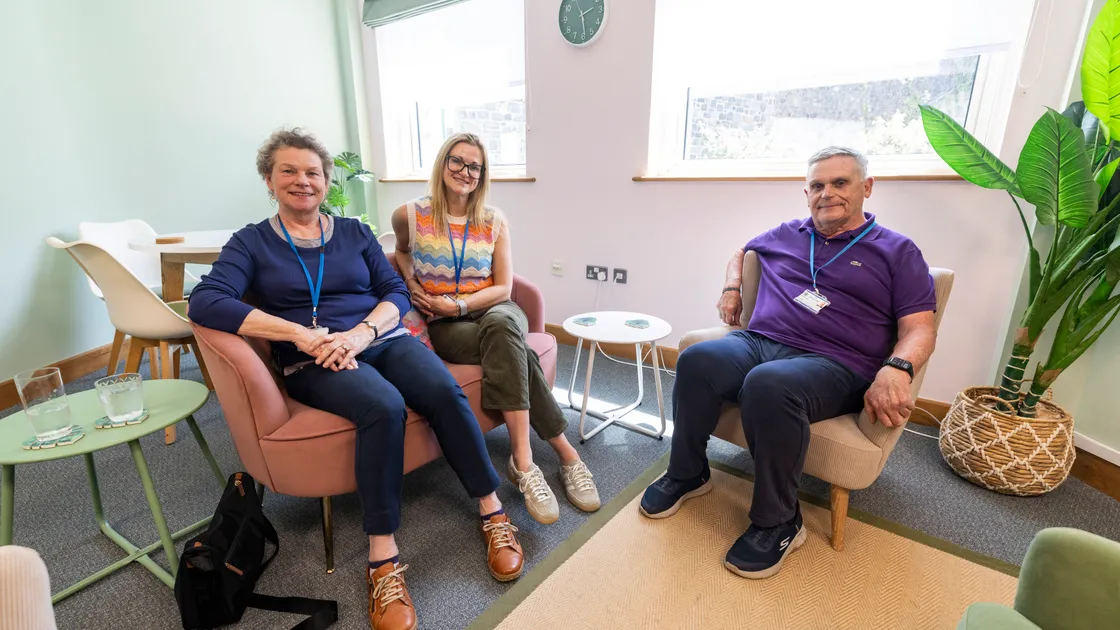 Volunteers at Victim Support Pat Robinson, left, Kimberly Bregg and David Turton. 	 (Picture by Sophie Rabey, 34778280)