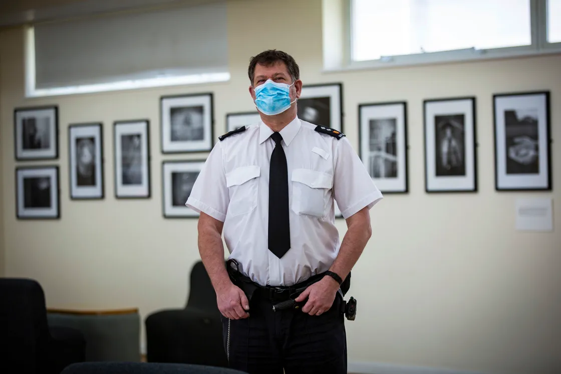 Operations principal officer Jason Tardif. (Picture by Sophie Rabey, 29324430)