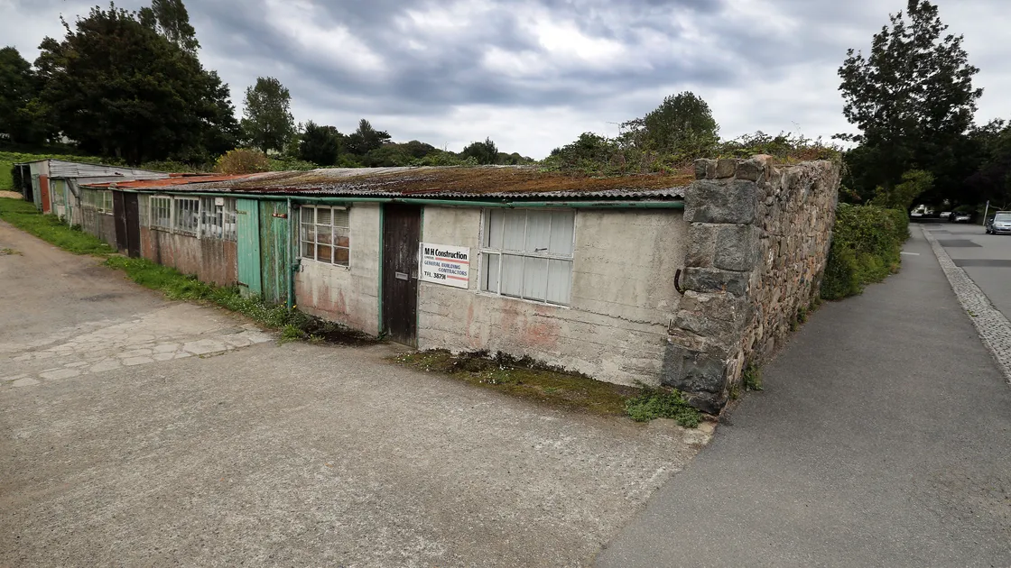 An application made by MH Construction Ltd to demolish the existing buildings in Route Isabelle and erect 10 new homes have been with the planners since August 2016. (Picture by Thomas Tardif, 21176766)