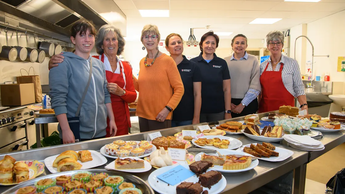 A wide selection of cakes was available for visitors to the open day at St Martin’s Community Centre.				