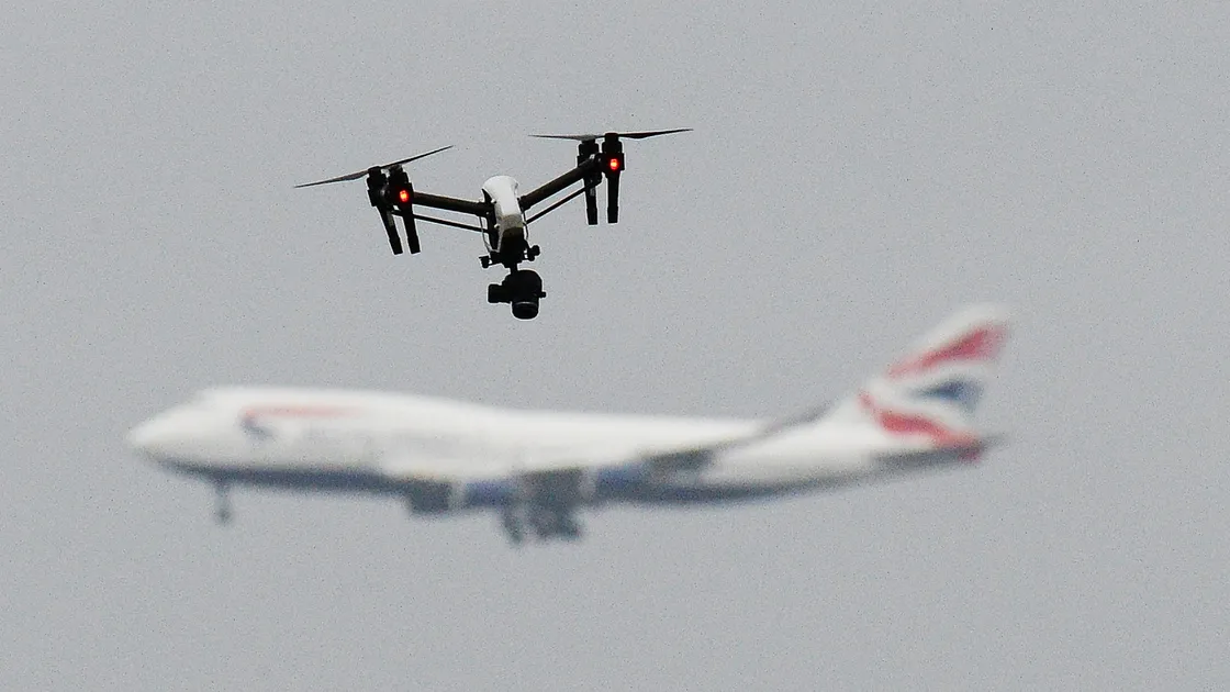 Gatwick airport remains closed this morning after drones were spotted over the airfield last night and this morning. Credit: John Stillwell/PA Wire (23436604)