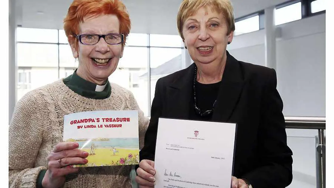 Royal couple send thanks for George's Treasure book