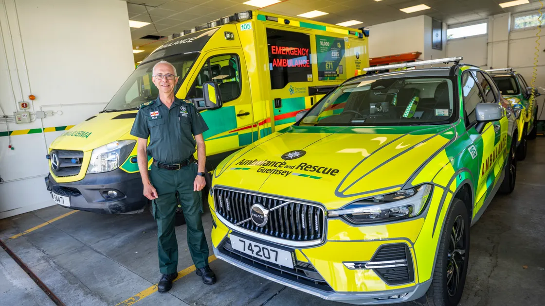 St John Ambulance & Rescue Service Head of Operations Dean de la Mare.				 (Picture by Sophie Rabey, 34879401)