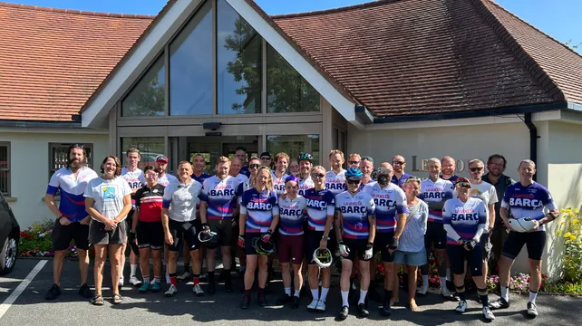 St Malo to Barcelona cycle for Les Bourgs Hospice