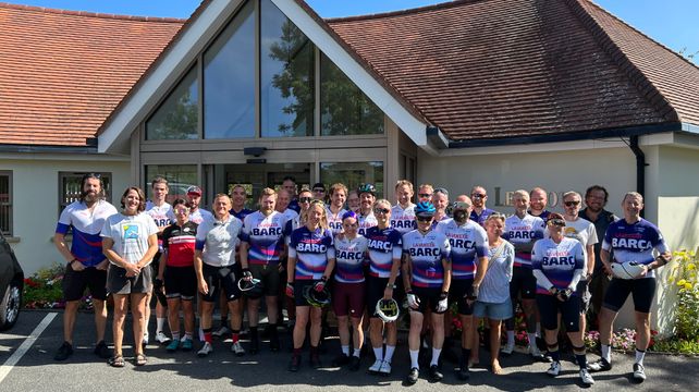 St Malo to Barcelona cycle for Les Bourgs Hospice