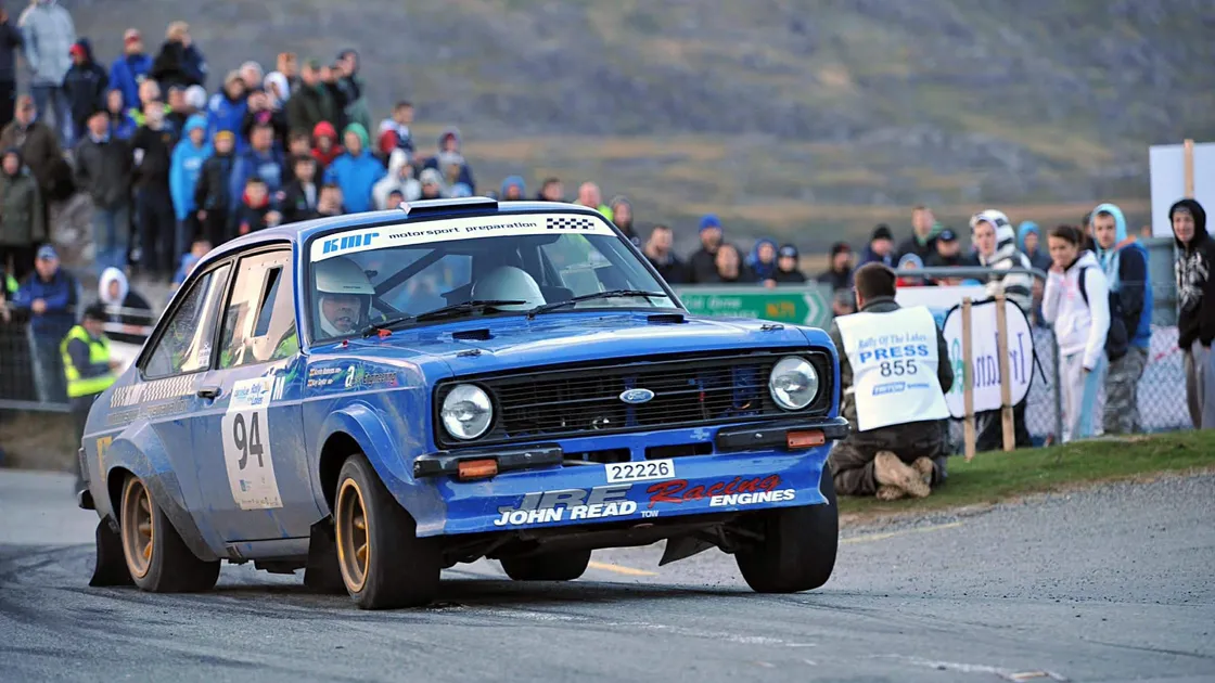Racing the iconic Moll’s Gap stage in the Rally of the Lakes in Killarney