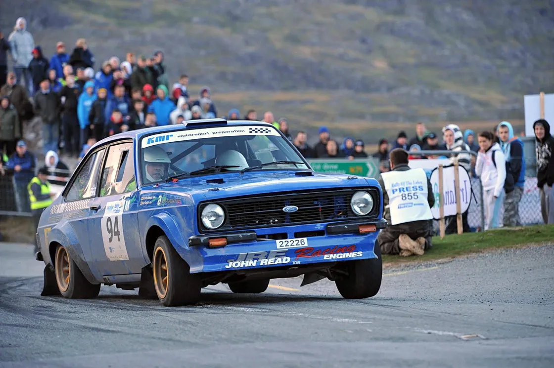 Racing the iconic Moll’s Gap stage in the Rally of the Lakes in Killarney