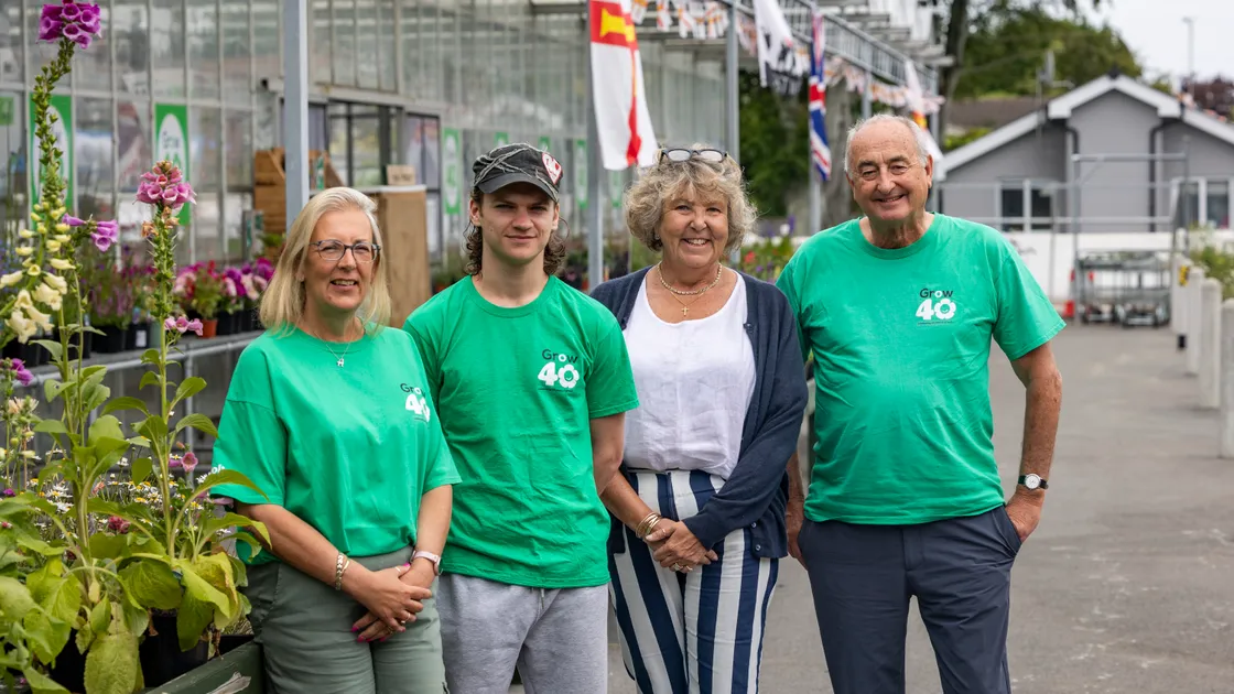 Friends of Grow, known as Frogs, left to right, Sadie Bewey, Jake Bradley, Sarah Carre and Richard Battey. (Picture by Sophie Rabey, 34775252)