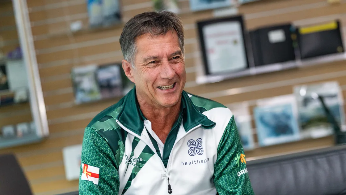 ‘Yet when asked about his own achievements, he replies bashfully: ‘Absolutely none.'’