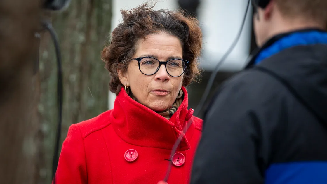 ESC president Deputy Andrea Dudley-Owen. (Picture by Luke Le Prevost, 31569797)