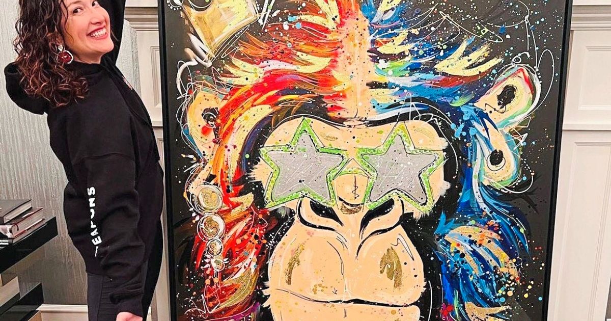 Local artist’s work bought by social media name