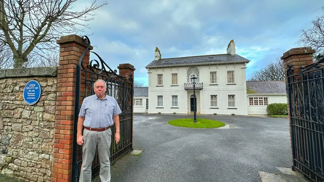 Bell & Co estate agent Andrew Eggleston sold John Arlott his Alderney home in 1978 and is marketing it again with an asking price of £2.45m.