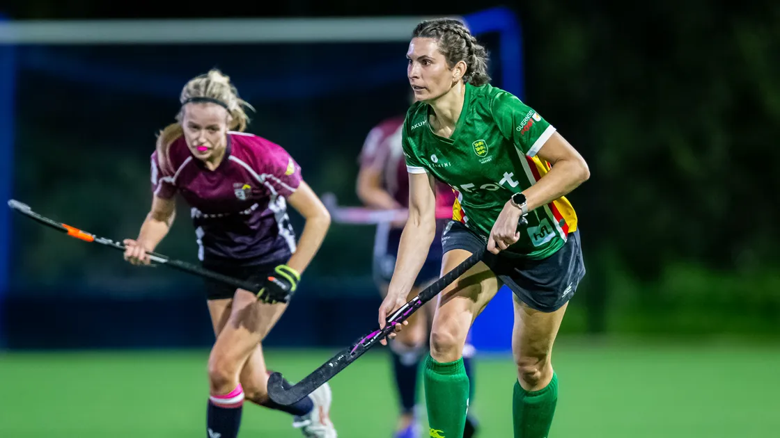 Tash Symes is one of Guernsey's main goal threats