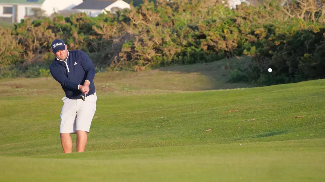 Jamie Blondel battled all the way to the 18th but lost out in a high-quality contest.
