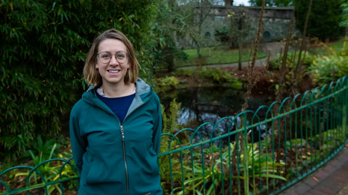 States biodiversity office Julia Henney hopes the biodiversity guidance issued by the States will make people look not only at their gardens but at their
homes. (Picture by Sophie Rabey, 31595709)