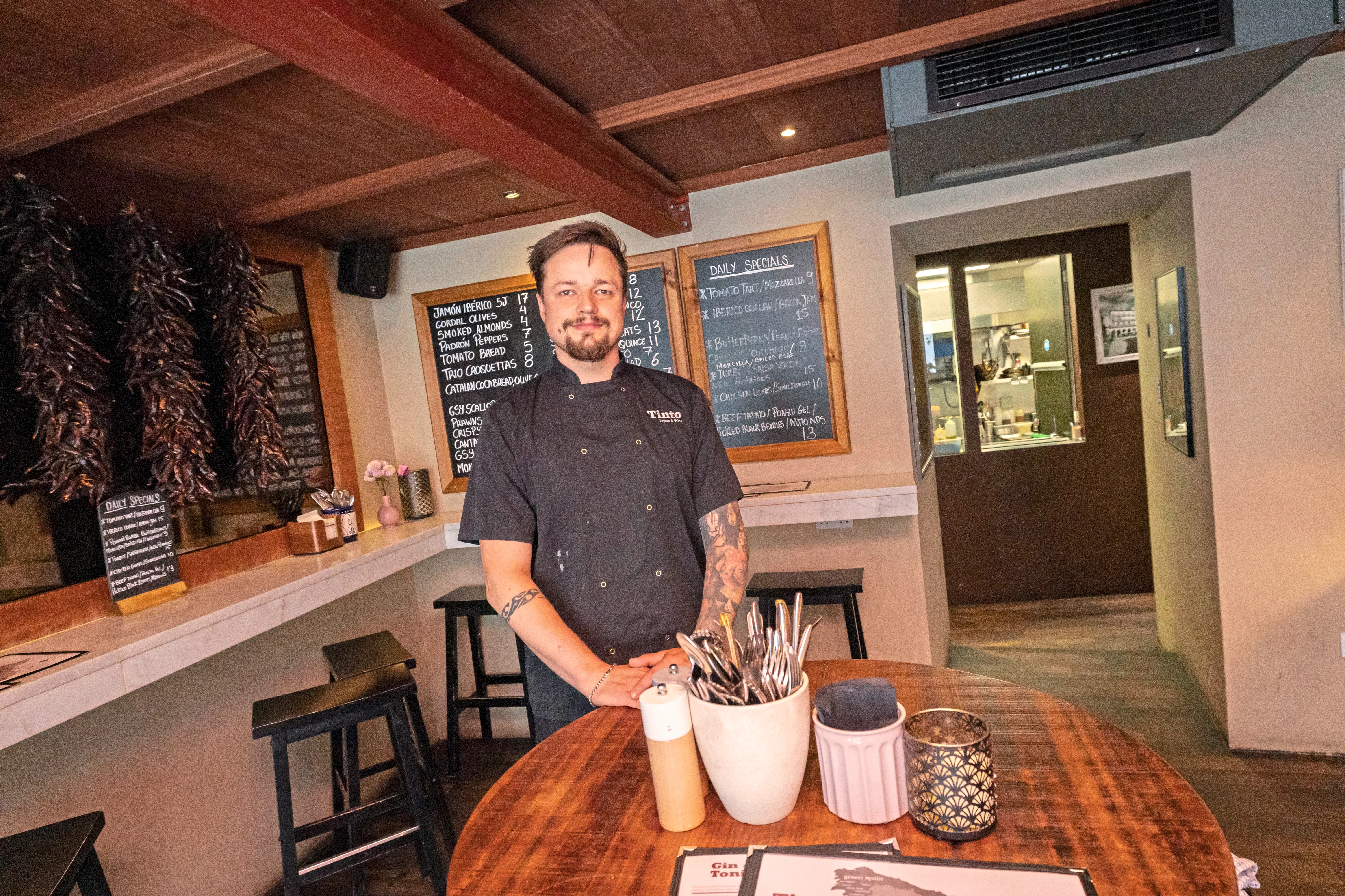 Tinto chef learns how to cater for 65,000 at a time