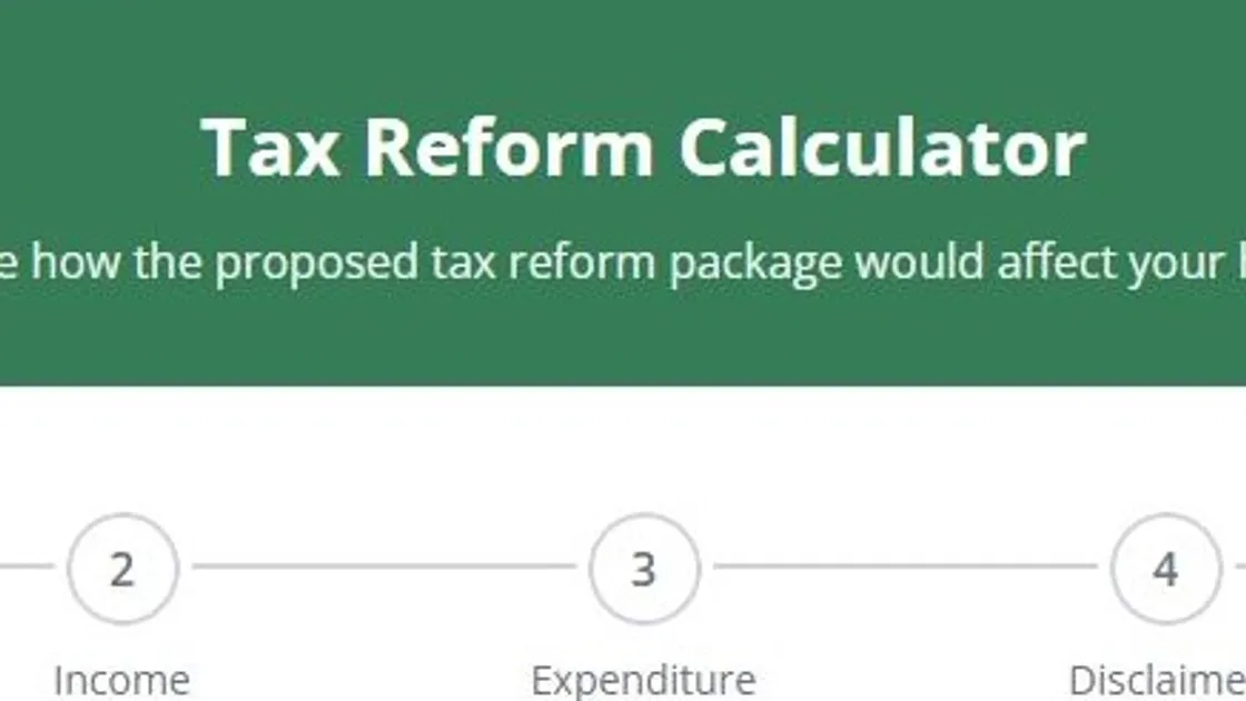 Tax Reform calculator
