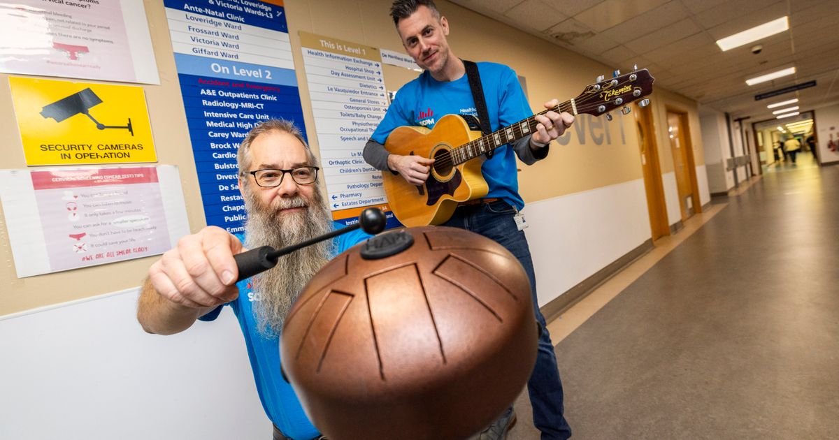 PEH’s wards are alive with the sound of music