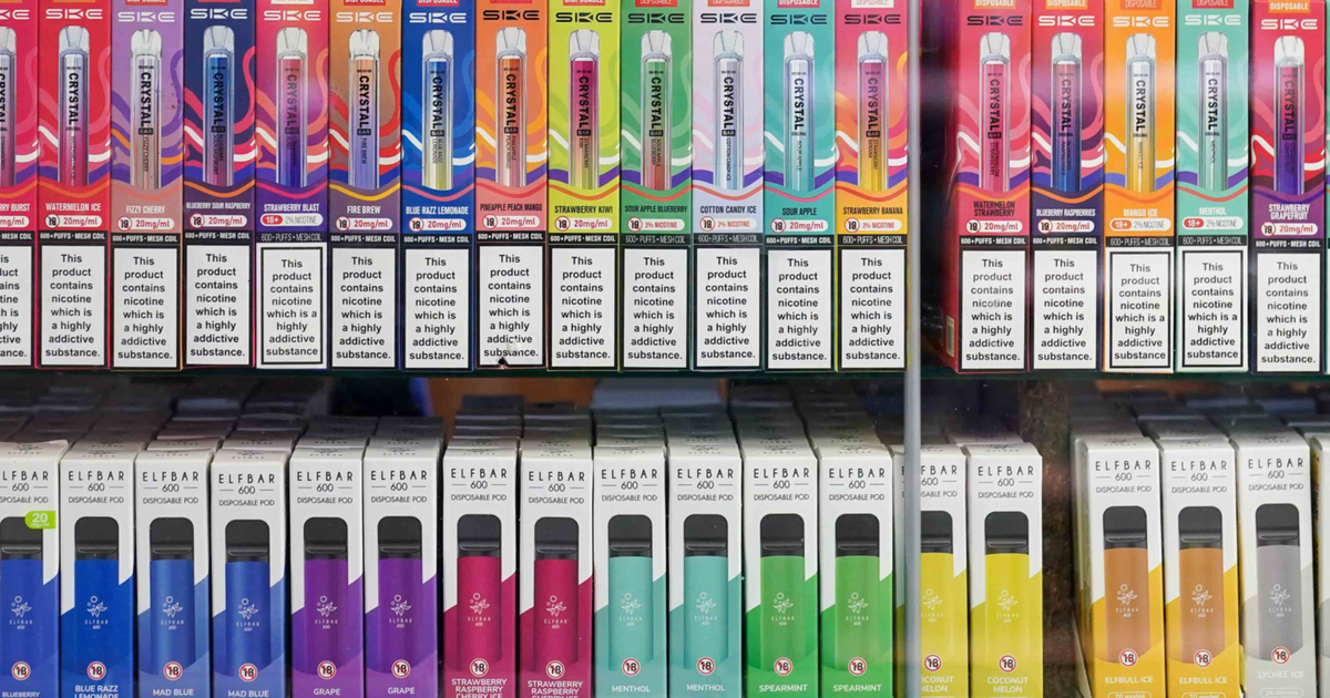 Disposable vape ban comes into force this weekend