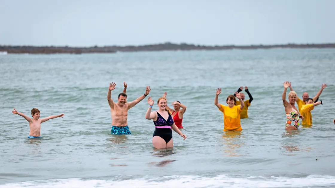 Alice Miller has been swimming every day for 100 days to raise money for the Guernsey Conservation Volunteers