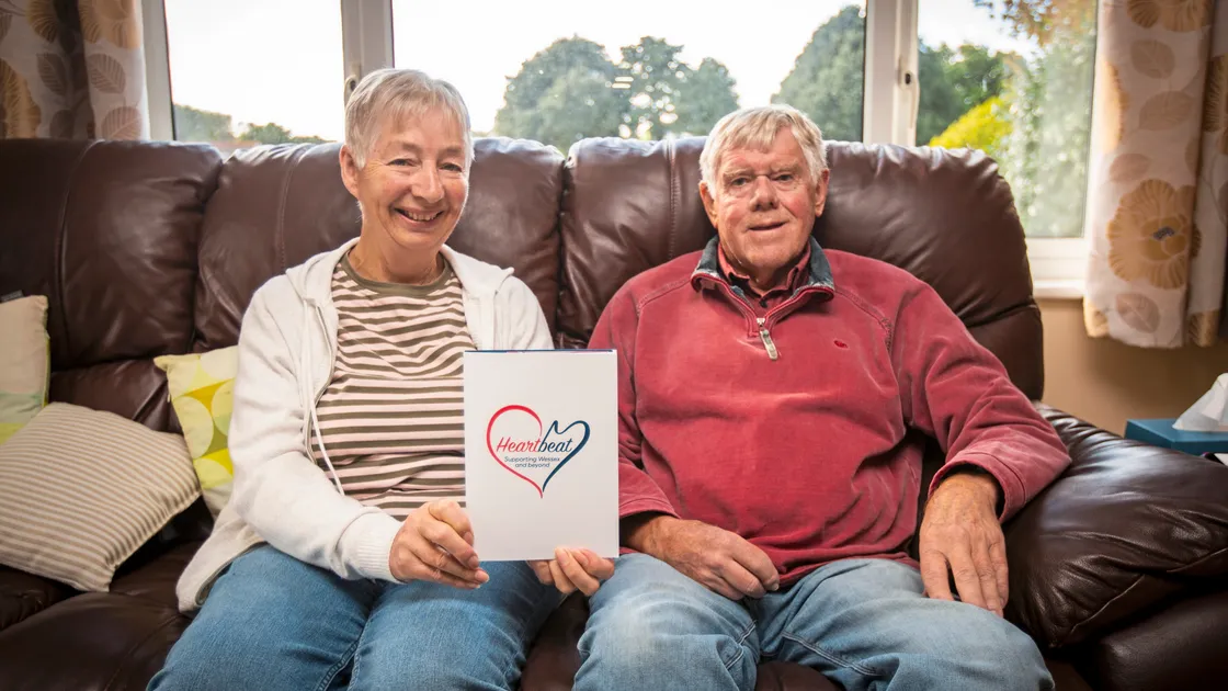 Jenny and Max Gaudion are thankful for Heartbeat House in Southampton. (Picture by Sophie Rabey, 33644663)