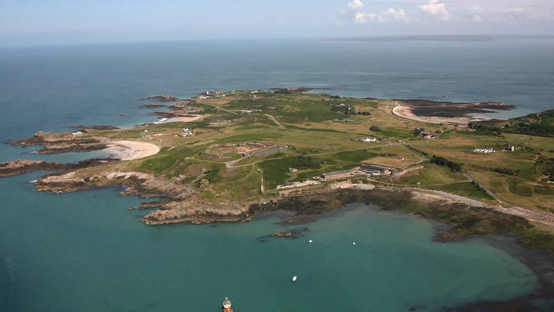 The barrage of tidal turbines, if it went ahead, would run from the tip of the Cotentin Peninsula to Alderney. (21388164)