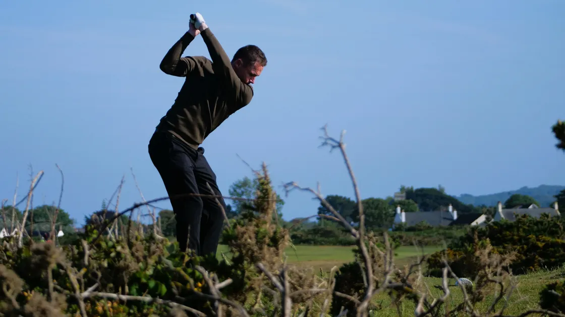 CJ Elmy knocked defending champion Lewis Marley out of this year's Island Men's Championship.