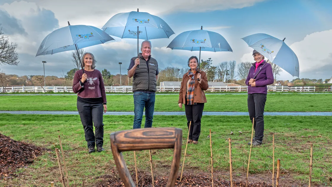 Left to right, Sharon Hickman, Gordon Steel, Rebecca Eker and Shelaine Green