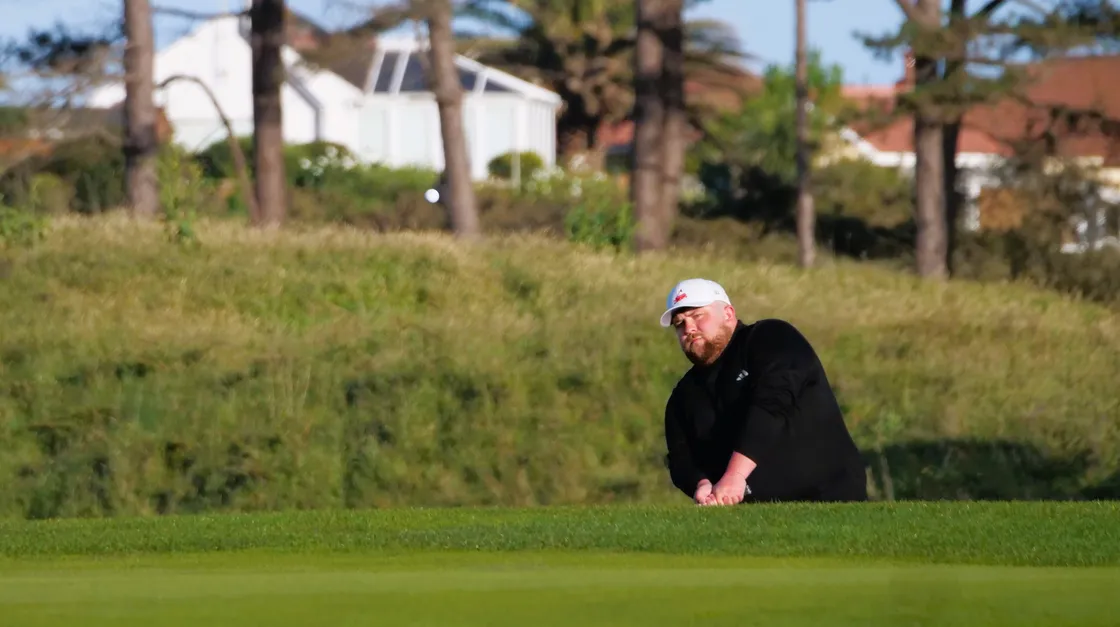 Sam Quail’s short game was excellent throughout the weekend at La Moye.