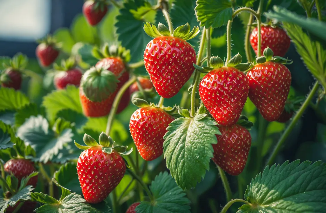 The taste of home-grown strawberries is a world apart from shop-bought.