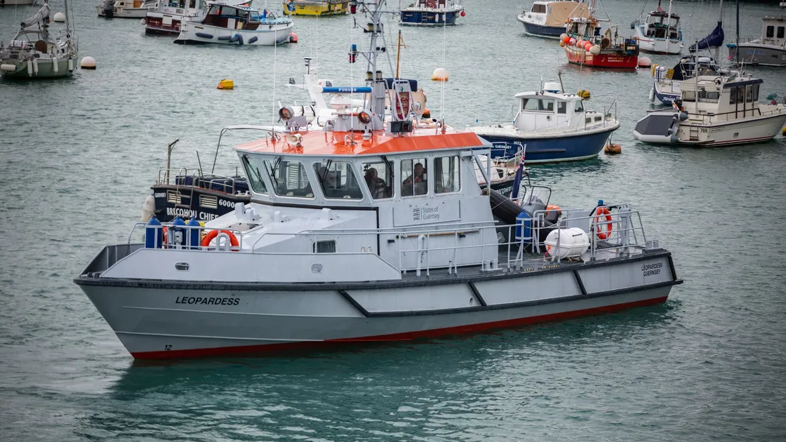 Home Affairs said the estimated cost for essential work to the Leopardess police boat, including a full survey, is £560,000. (33090768)