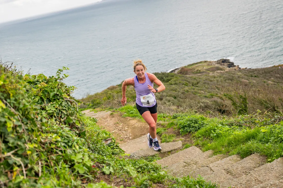 Katie Birch managed to smash her time from last year by nearly 15 minutes.