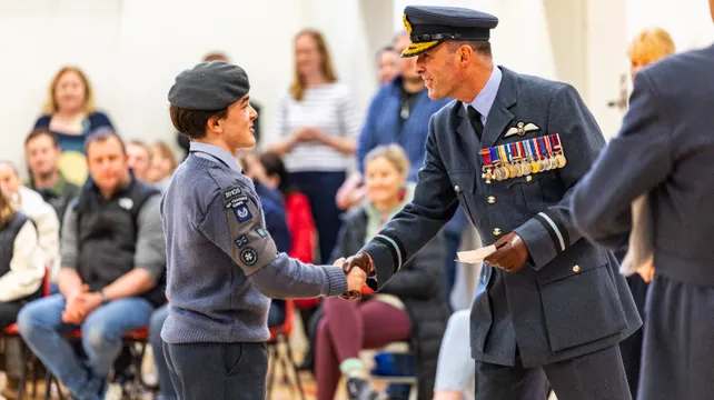  'I was probably seven when I decided I wanted to be a fighter pilot'