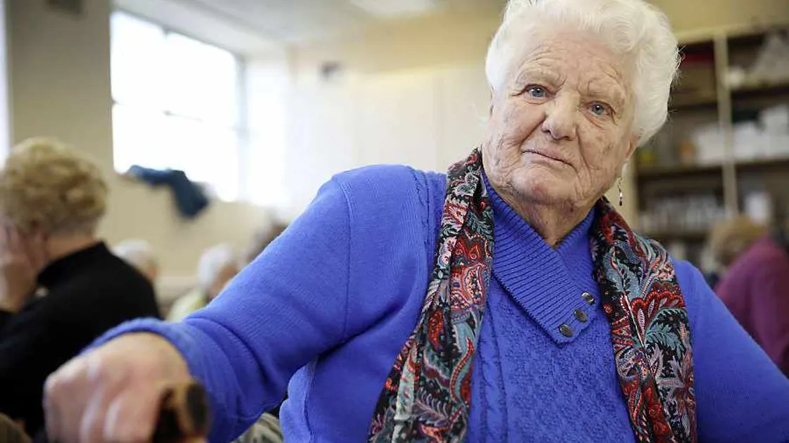 Betty, 86, angered by States 'raid' on pension