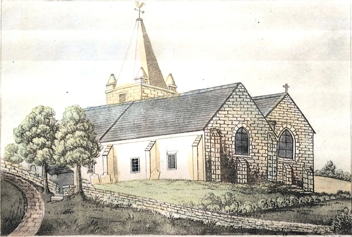 The original Torteval church was much more in keeping with the island’s other parish churches.