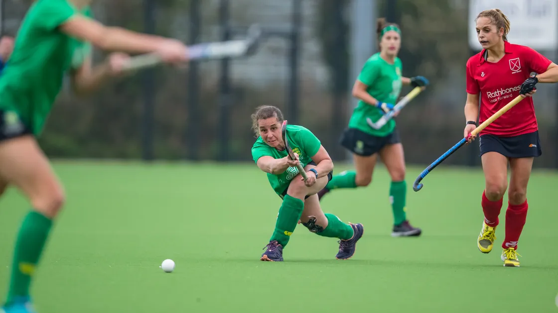 Becky Hubbard was a player the last time Guernsey and Jersey met in the Women's Inter-Insular in 2019. This time around she is coaching the Greens. (Picture by Martin Gray, 30217936)