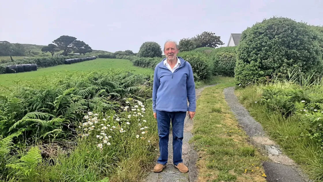 Chouet resident Chris Hawdon. (Picture by Emily Hubert, 29708589)