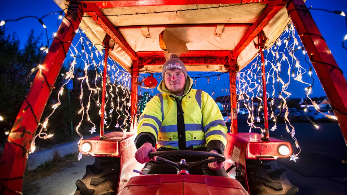 More than 100 tractors took part in last year’s Christmas run