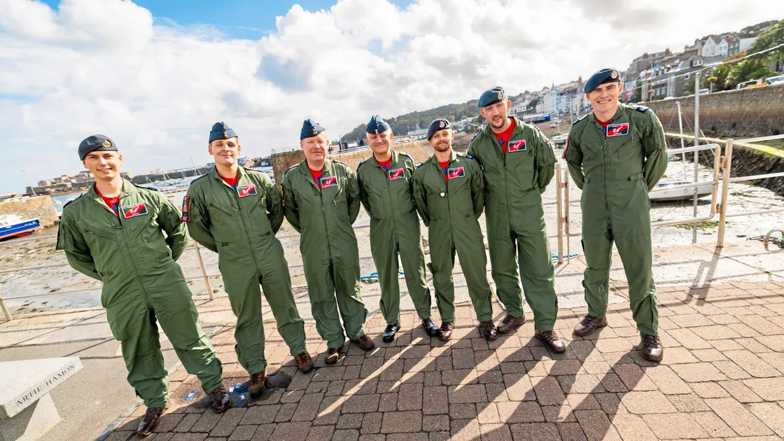 Left to right, Elliot Croucher, Dan Wright, Rob McCartney, Nick Hagen, Michael Foster, Jack Partington and Jordan Gelsthorpe