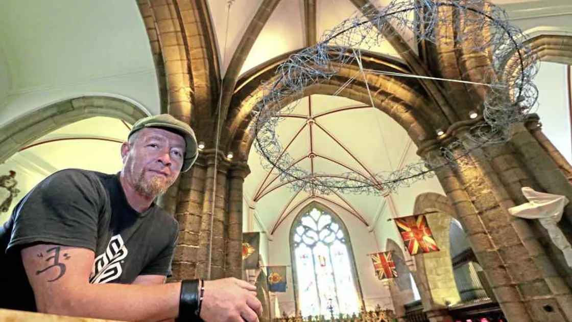 Artist makes Town Church Easter visual