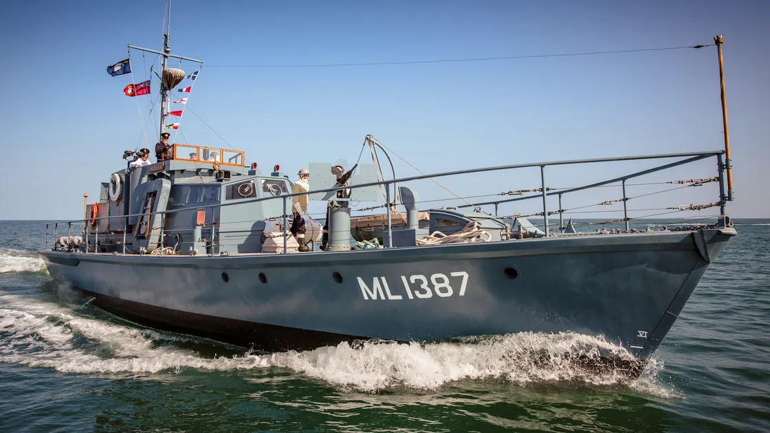 Military ‘little ship’ HMS Medusa will also be used in the re-enactment. (Picture supplied)