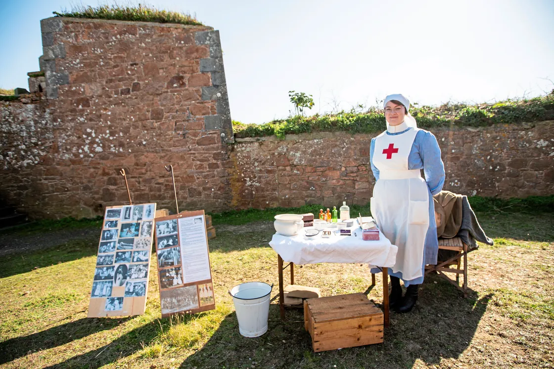 Caitlyn Le Patourel from the Guernsey Military History Company. (33661593)