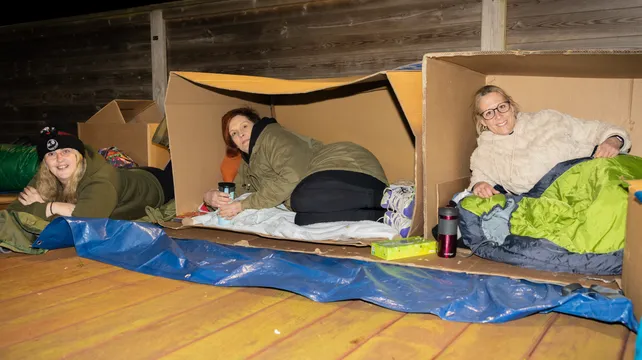 Big Skipton Sleepout raises awareness of homelessness