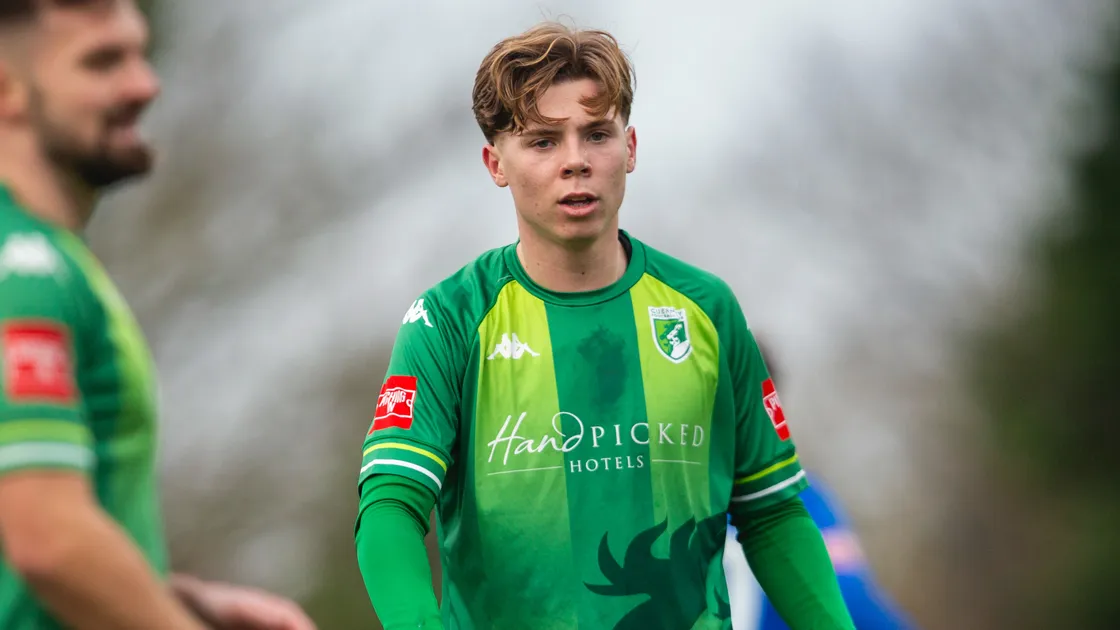 Acey has played nine times for Guernsey FC this season, but is now based in the UK. (Picture by Sophie Rabey, 34075903)