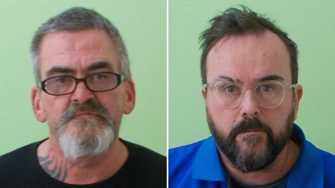 Brothers Kiley, left, and Jason Michel, have each been jailed for 12 years for raping their stepsister between the years 2000 and 2003. Both men denied the offences but were found guilty in the Royal Court of two counts of rape each.