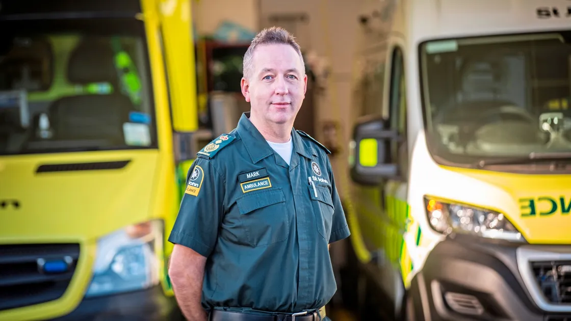 St John Emergency Ambulance Service chief officer Mark Mapp. (Picture by Sophie Rabey, 32892064)