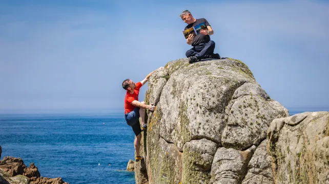 Bouldering guide has been an eight-year climb for its author