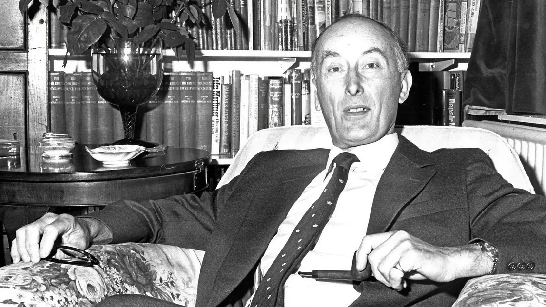 John [Tony] Gillett who was a stipendiary Magistrate in the Guernsey court between 1982 and 1997. The picture was taken in 1983.