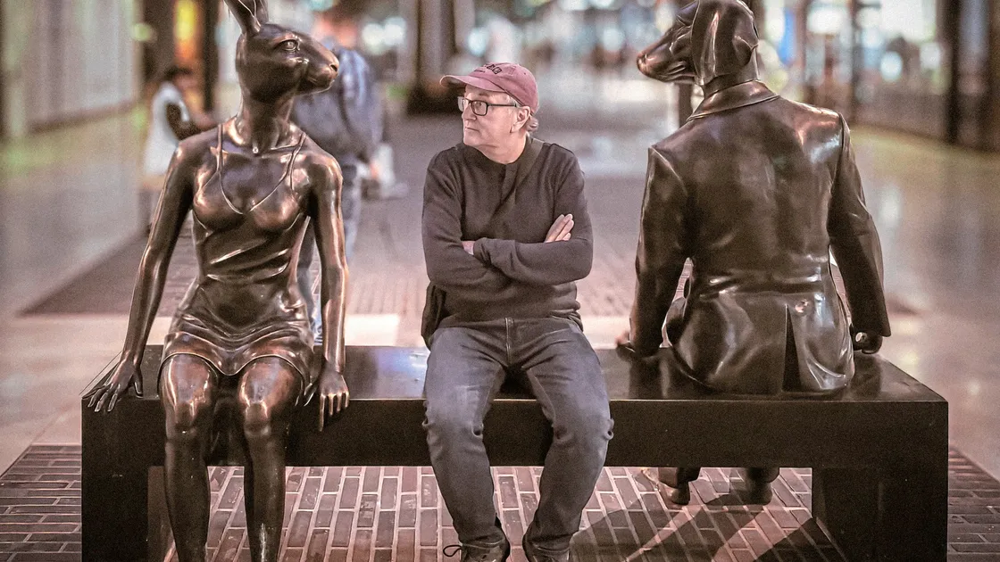 Chris George at Battersea Power Station